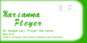 marianna pleyer business card